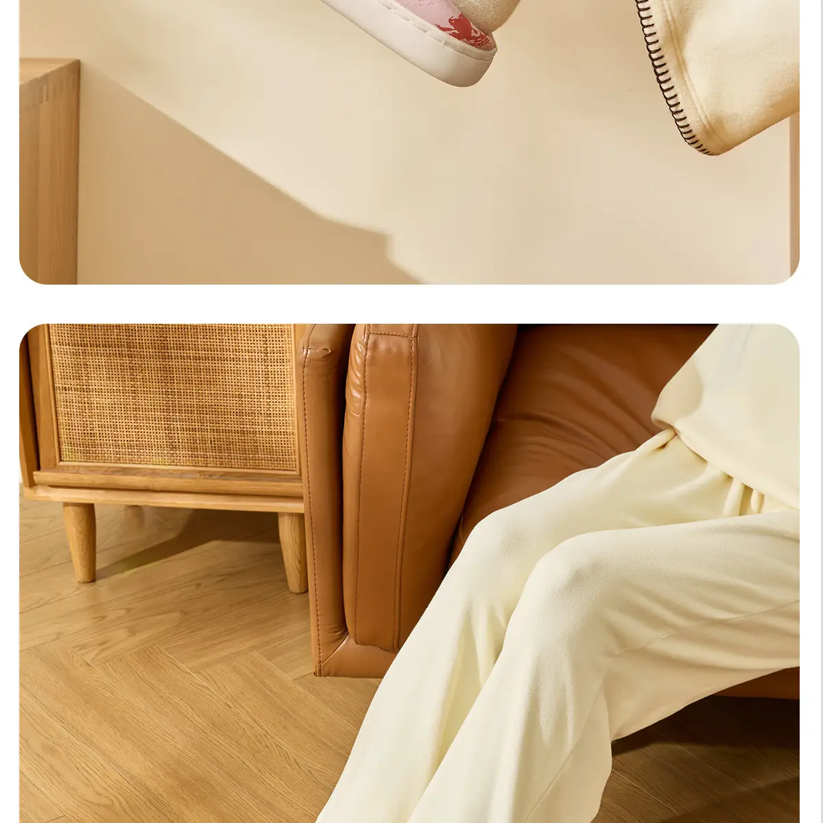 Women Warm Yellow Cotton Slippers Winter Home — feature 23