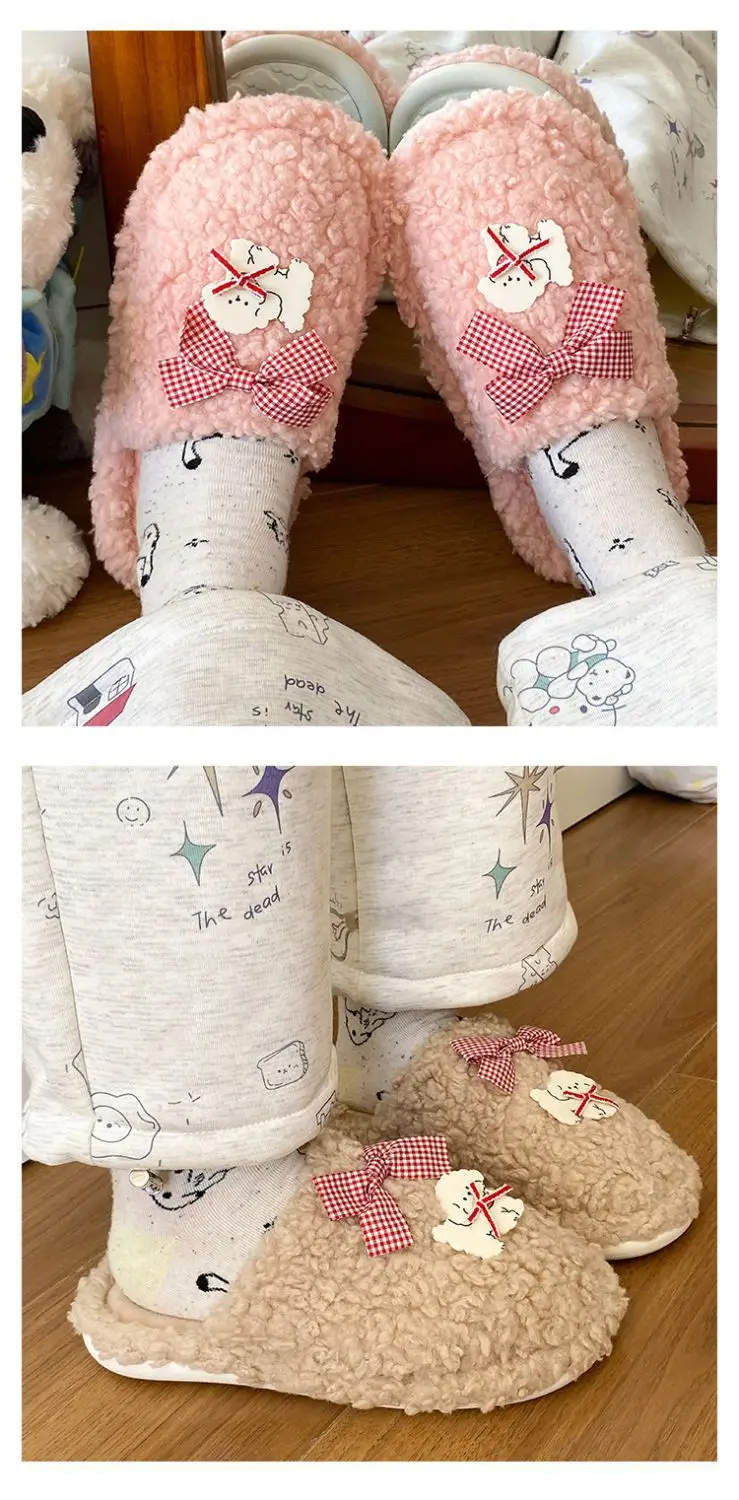 Cute Furry Flats for Women Winter Wear — feature 13
