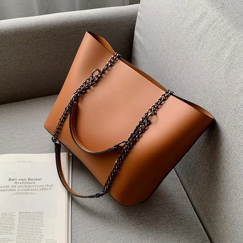 Women's Korean Style Chain Tote Bag 2025 - Image 6