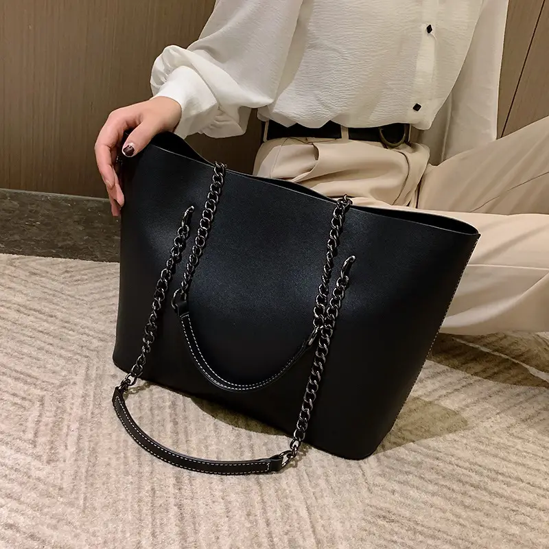 Women's Korean Style Chain Tote Bag 2025 - Image 7