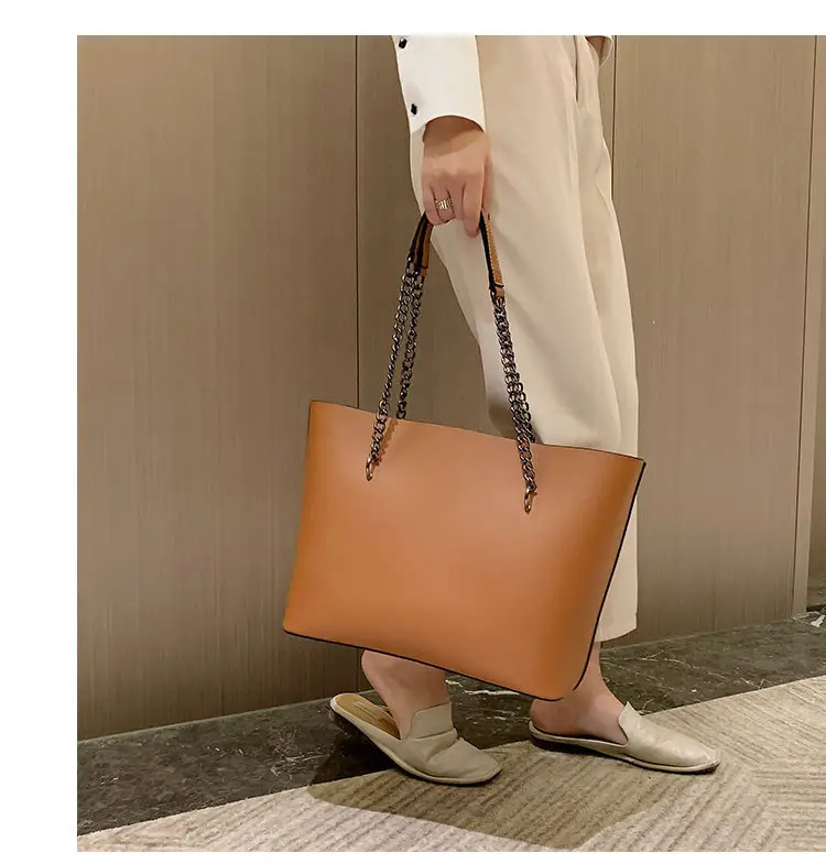 Women's Korean Style Chain Tote Bag 2025 — feature 10