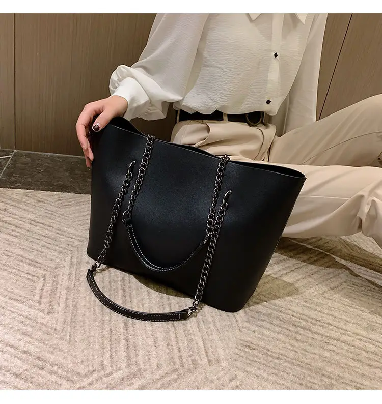 Women's Korean Style Chain Tote Bag 2025 — feature 13