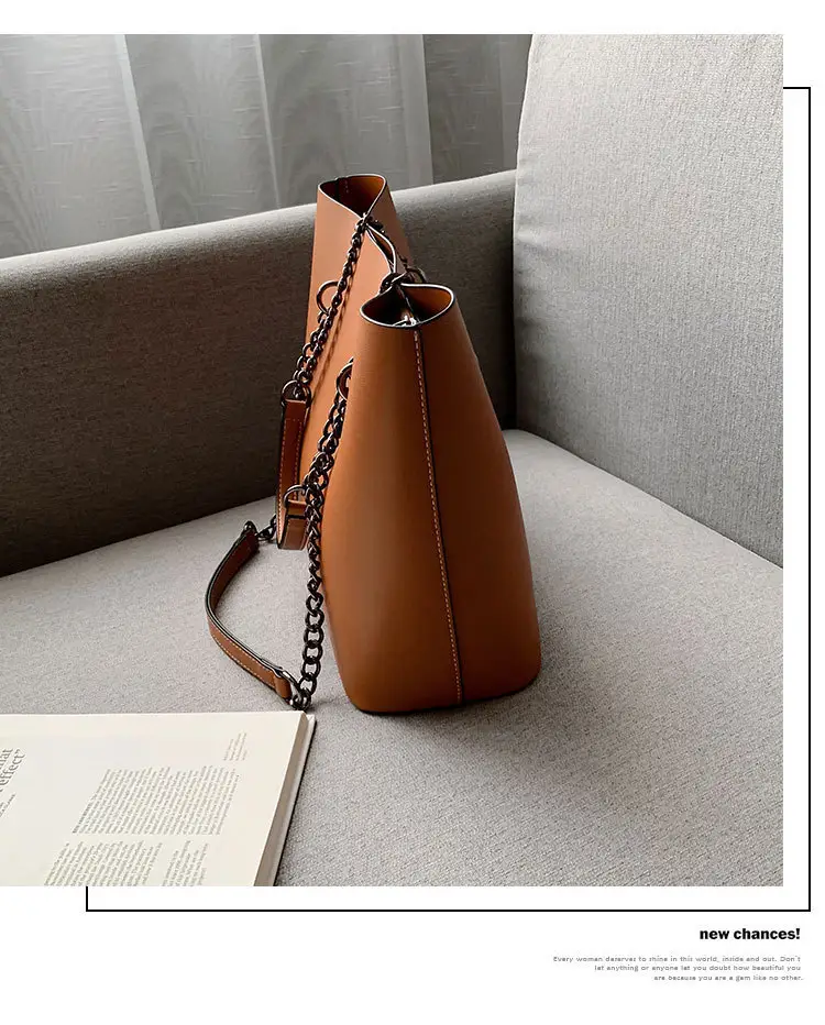 Women's Korean Style Chain Tote Bag 2025 — feature 21