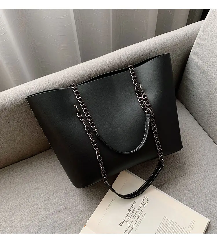 Women's Korean Style Chain Tote Bag 2025 — feature 23