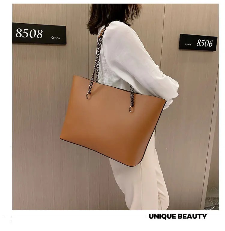 Women's Korean Style Chain Tote Bag 2025 — feature 9