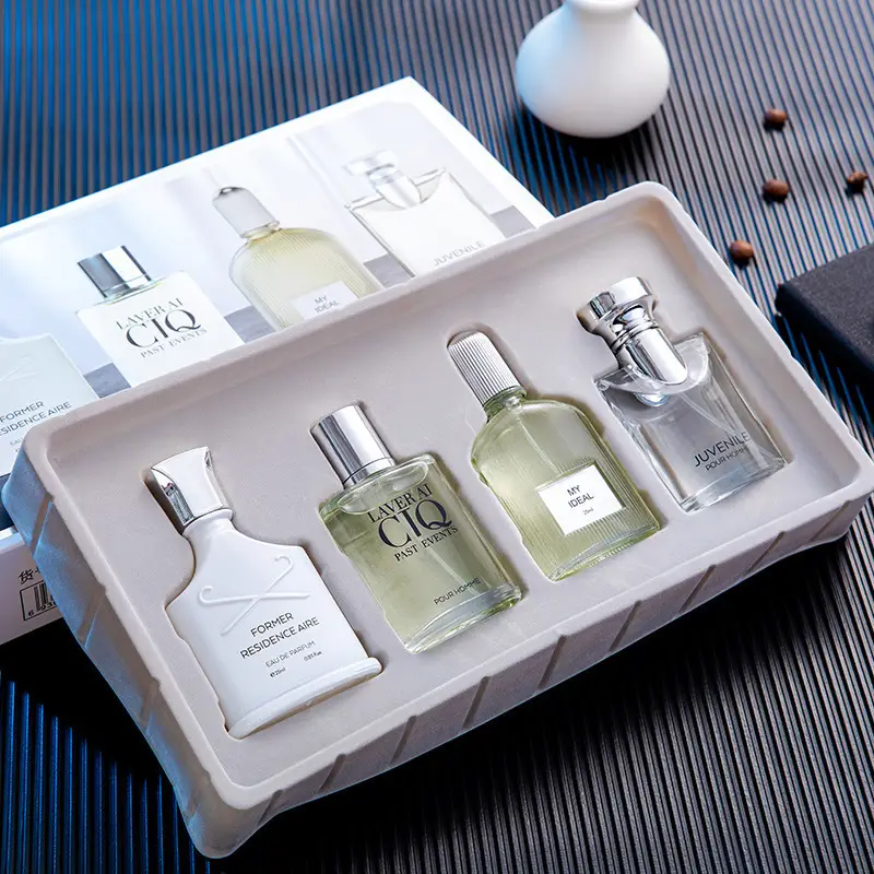 Four-Piece Gift Box Perfume Set Fresh and Long-Lasting Light Fragrance Cross-Border Hot-Selling Popular Men's and Women's Perfume Gift Box Wholesale