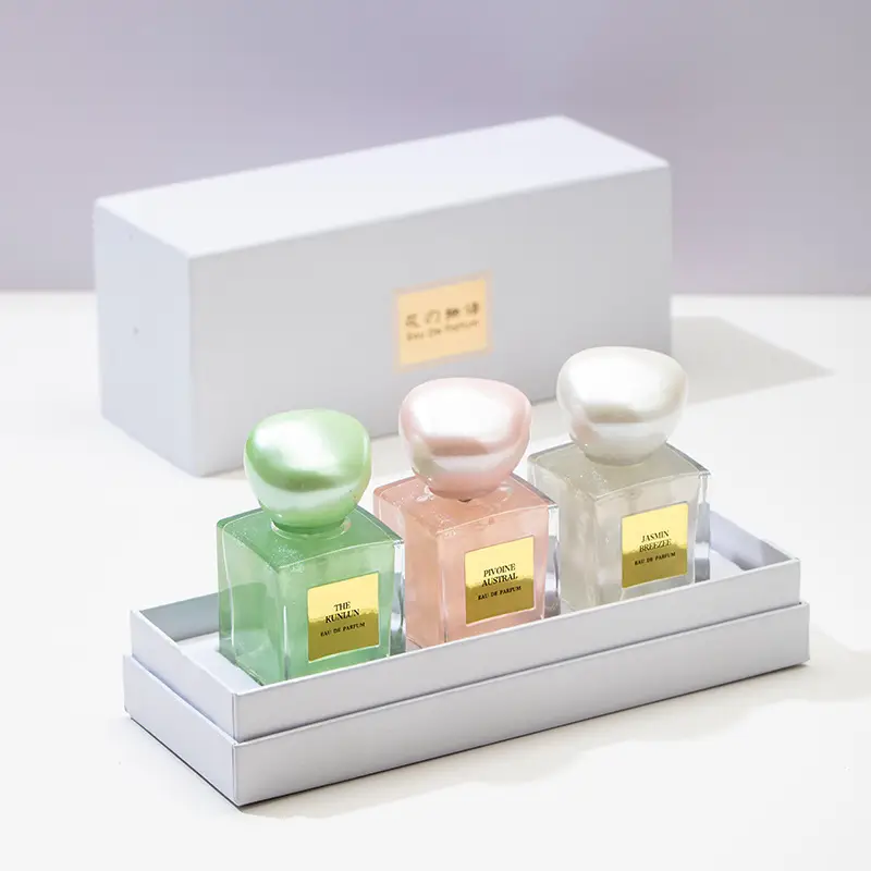 Four-Piece Gift Box Perfume Set Fresh and Long-Lasting Light Fragrance Cross-Border Hot-Selling Popular Men's and Women's Perfume Gift Box Wholesale