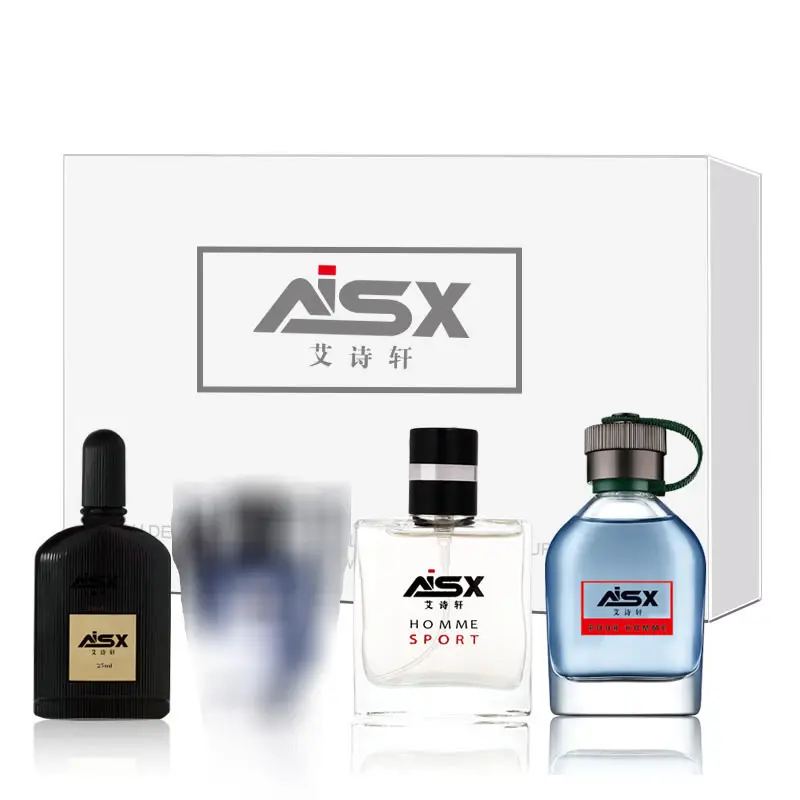 Four-Piece Gift Box Perfume Set Fresh and Long-Lasting Light Fragrance Cross-Border Hot-Selling Popular Men's and Women's Perfume Gift Box Wholesale