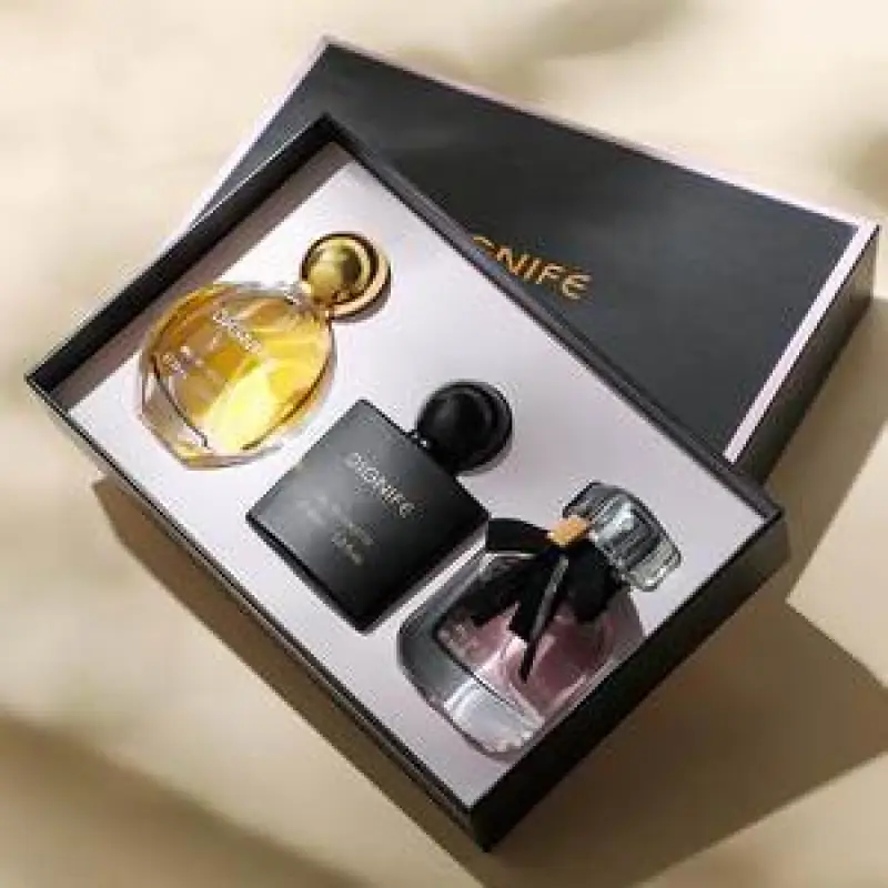 Four-Piece Gift Box Perfume Set Fresh and Long-Lasting Light Fragrance Cross-Border Hot-Selling Popular Men's and Women's Perfume Gift Box Wholesale