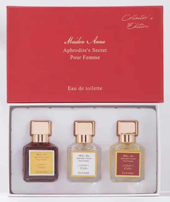Four-Piece Gift Box Perfume Set Fresh and Long-Lasting Light Fragrance Cross-Border Hot-Selling Popular Men's and Women's Perfume Gift Box Wholesale
