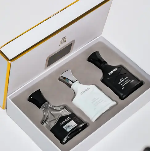 Four-Piece Gift Box Perfume Set Fresh and Long-Lasting Light Fragrance Cross-Border Hot-Selling Popular Men's and Women's Perfume Gift Box Wholesale