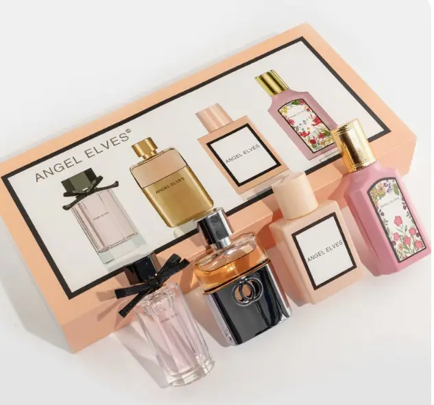 Four-Piece Gift Box Perfume Set Fresh and Long-Lasting Light Fragrance Cross-Border Hot-Selling Popular Men's and Women's Perfume Gift Box Wholesale