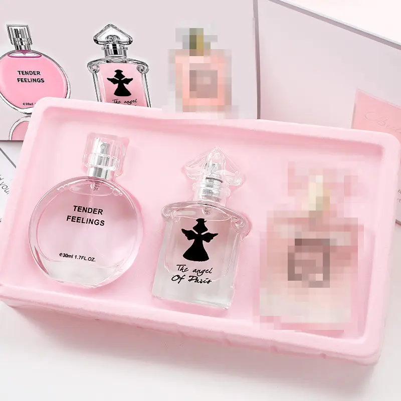 Four-Piece Gift Box Perfume Set Fresh and Long-Lasting Light Fragrance Cross-Border Hot-Selling Popular Men's and Women's Perfume Gift Box Wholesale