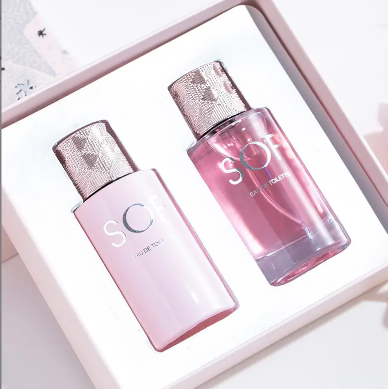 Four-Piece Gift Box Perfume Set Fresh and Long-Lasting Light Fragrance Cross-Border Hot-Selling Popular Men's and Women's Perfume Gift Box Wholesale