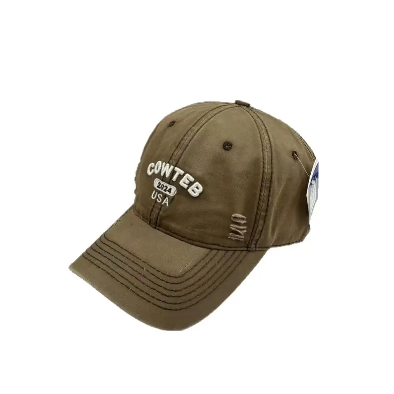 Shufan Zhenxuan Soft Cotton Baseball Cap White Oversized - Image 13