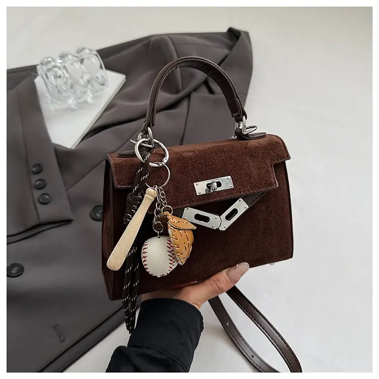Retro Satchel Bag for Women Yellow Leather 2025 — feature 25