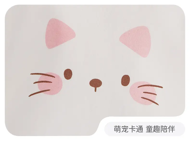 White Cat Print Long Sleeve T-Shirt for Girls 6Yr — feature 20