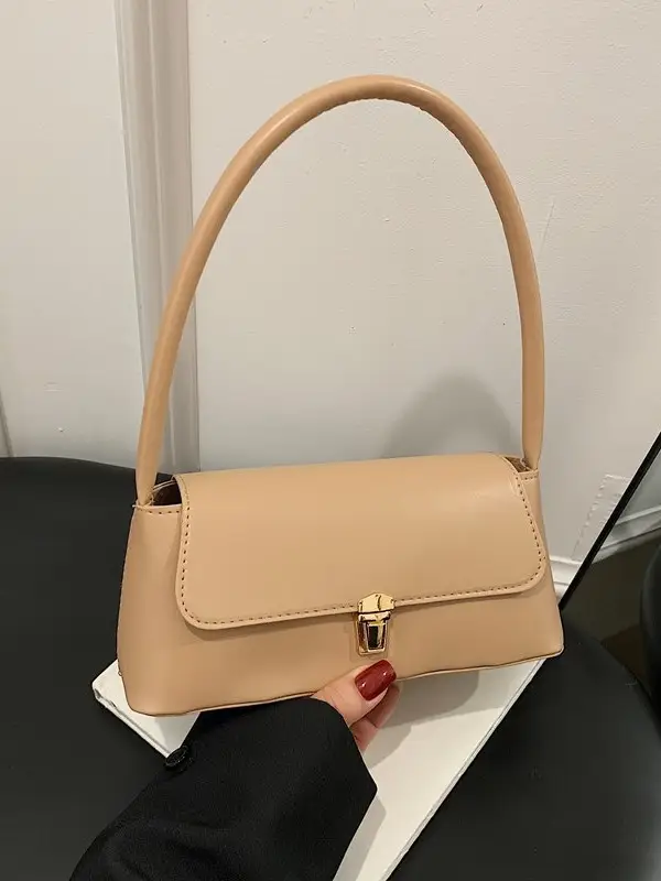 Black Leather Shoulder Bag for Women 2025 - Image 7