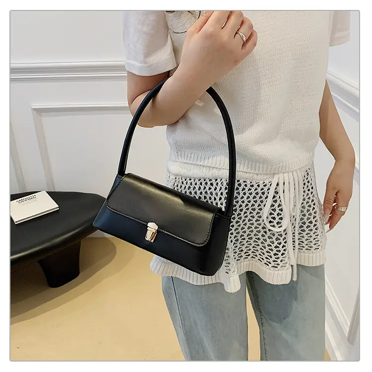Black Leather Shoulder Bag for Women 2025 — feature 18
