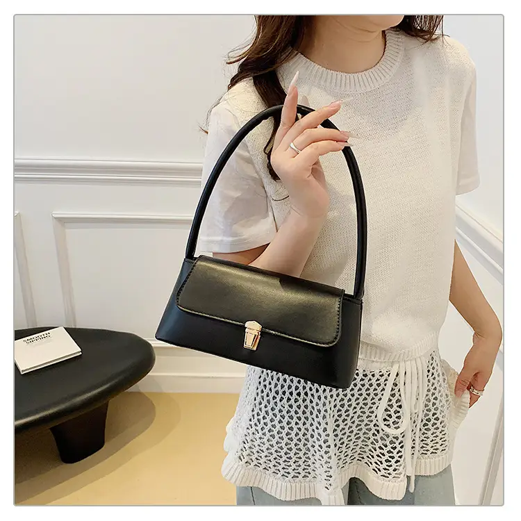 Black Leather Shoulder Bag for Women 2025 — feature 19