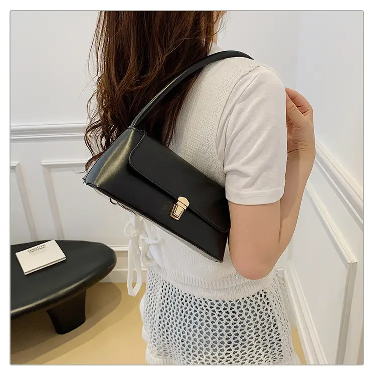 Black Leather Shoulder Bag for Women 2025 — feature 20