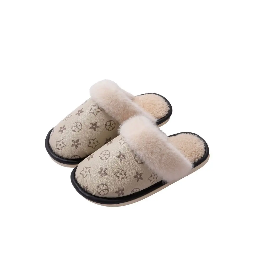 Men's Winter Indoor Home Cotton Slippers 2025 New Warm Thick-Soled Plush Soft Cushion Cotton Slippers for Men Winter - Image 10