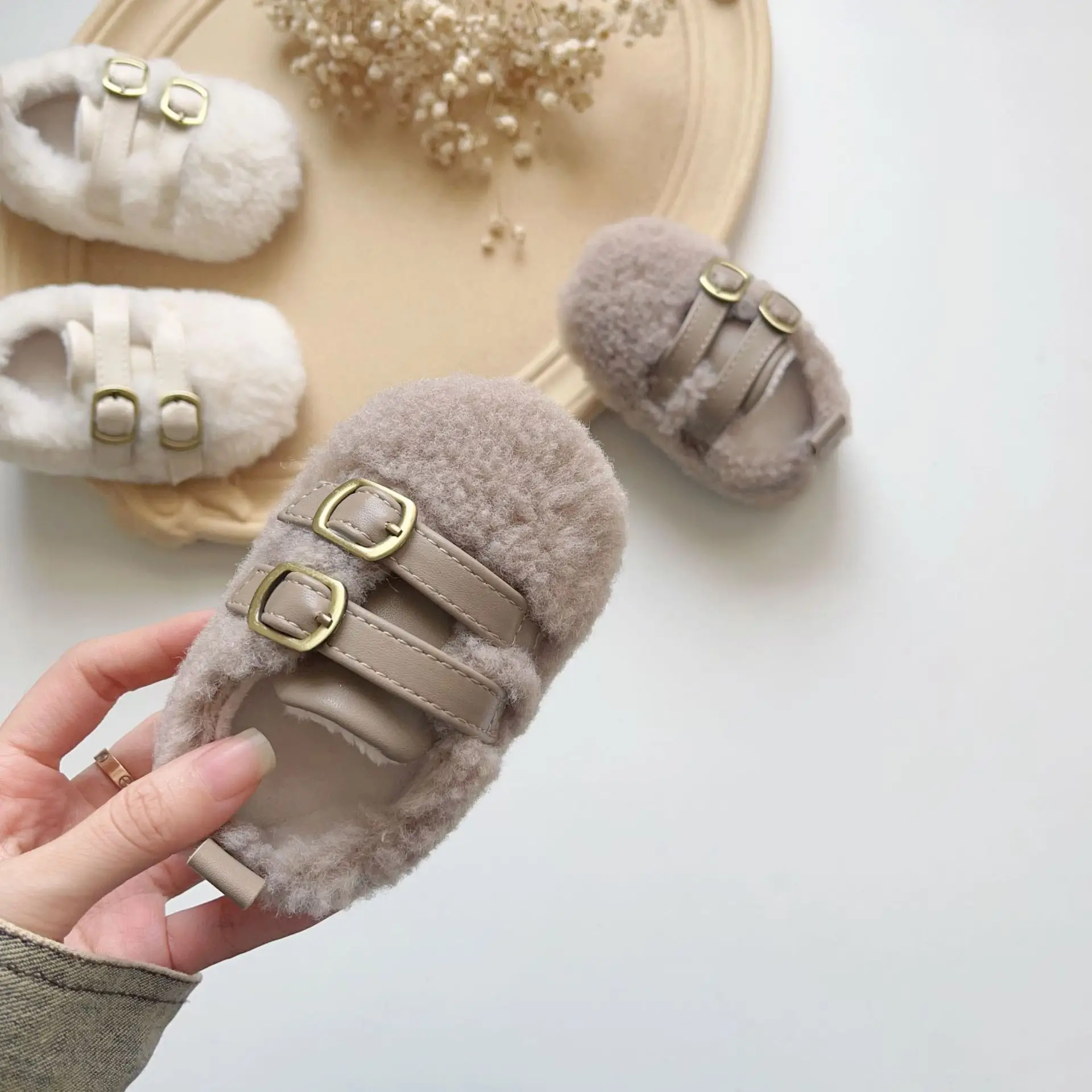 Fleece Lined Warm Baby Shoes for Kids 6-18 Months — feature 3