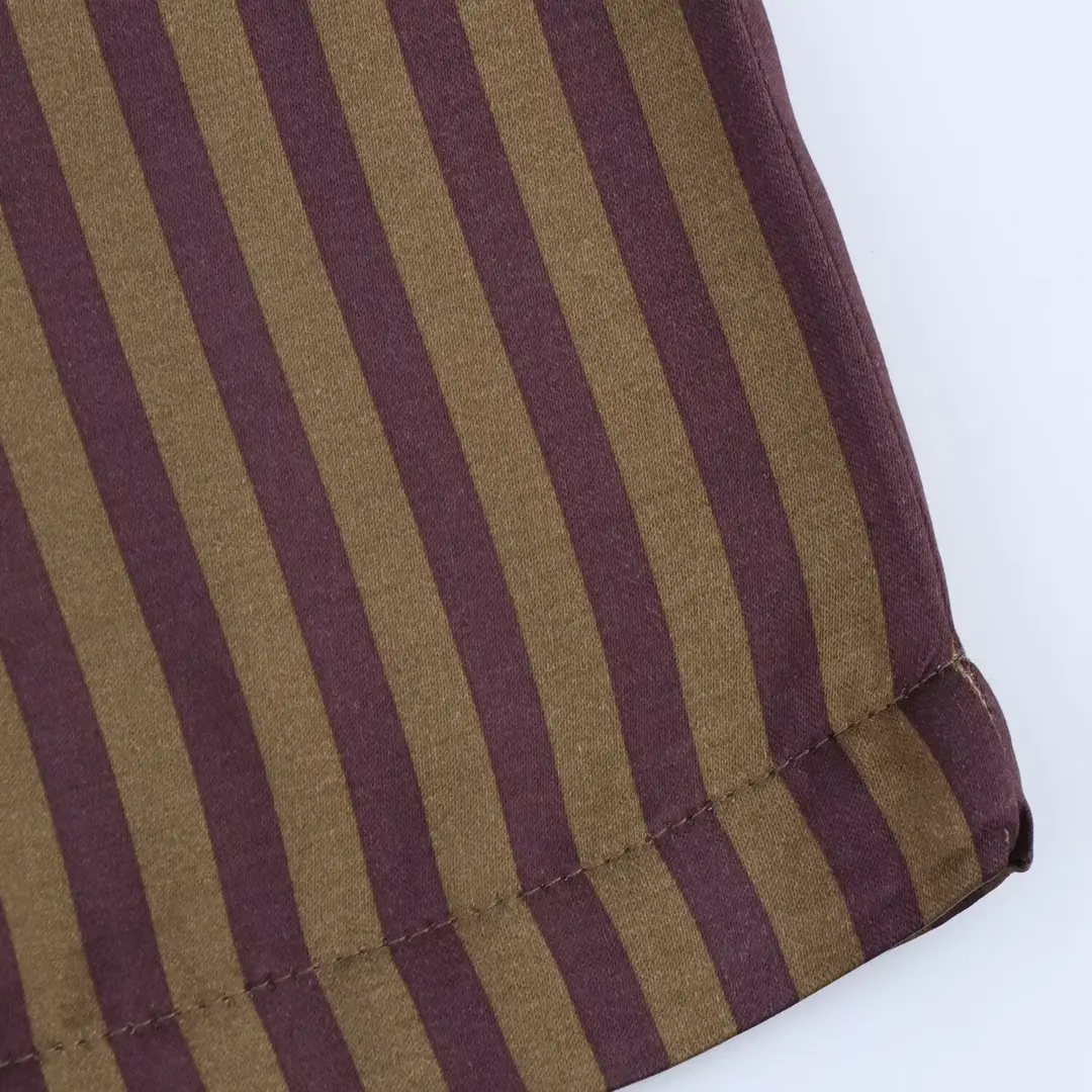 Nssf Homemade European and American Style Export New Women's Clothing Stripesd Silk Satin Texture Shirt Long Pants 229842 — feature 24