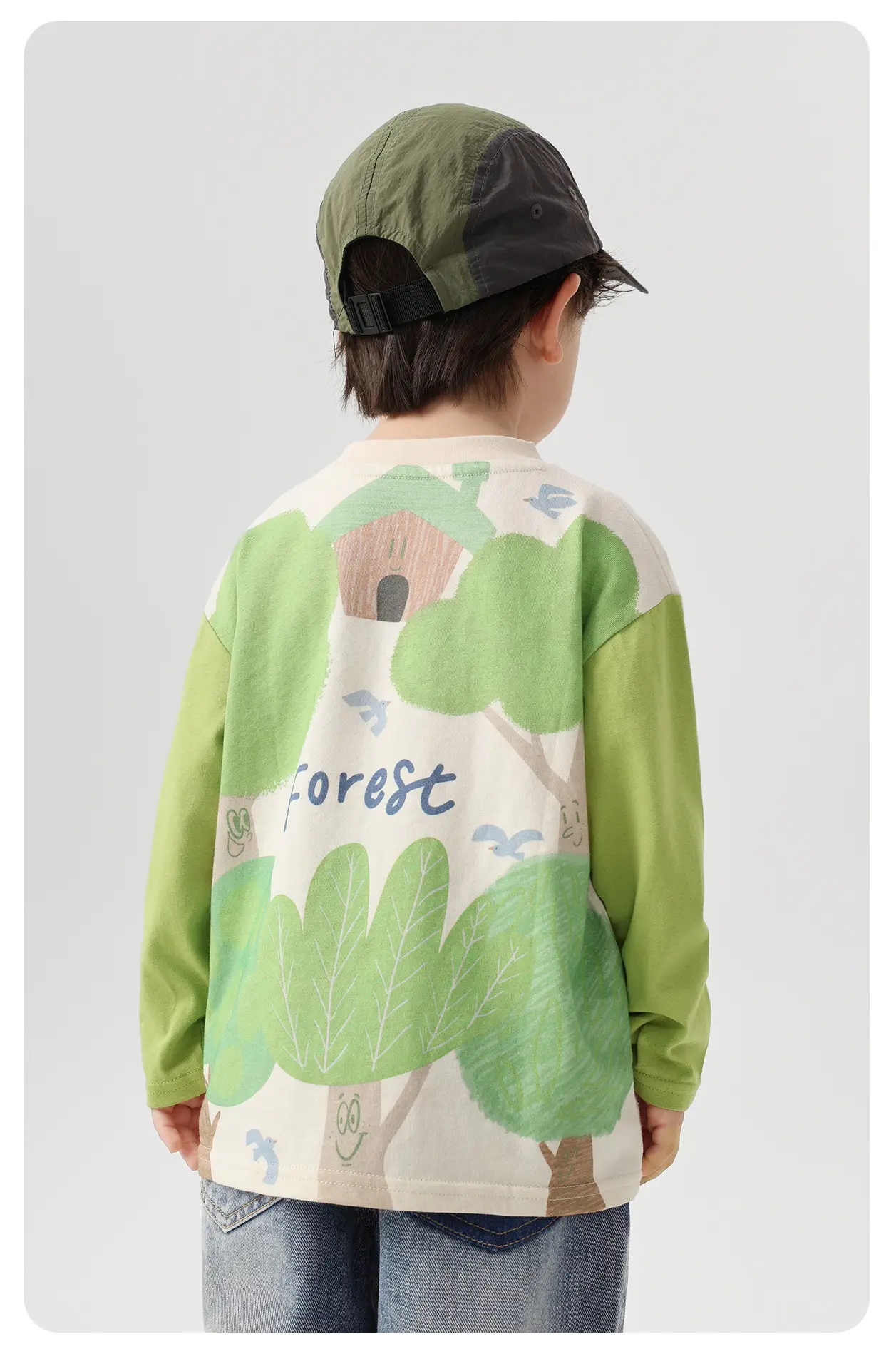 Boys Cartoon Print Patchwork T-Shirt Spring 2026 — feature 15