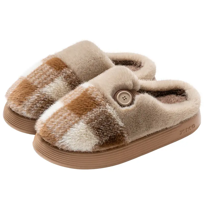 Men's Fleece Lined Indoor Slippers Autumn Winter 2025 - Image 15