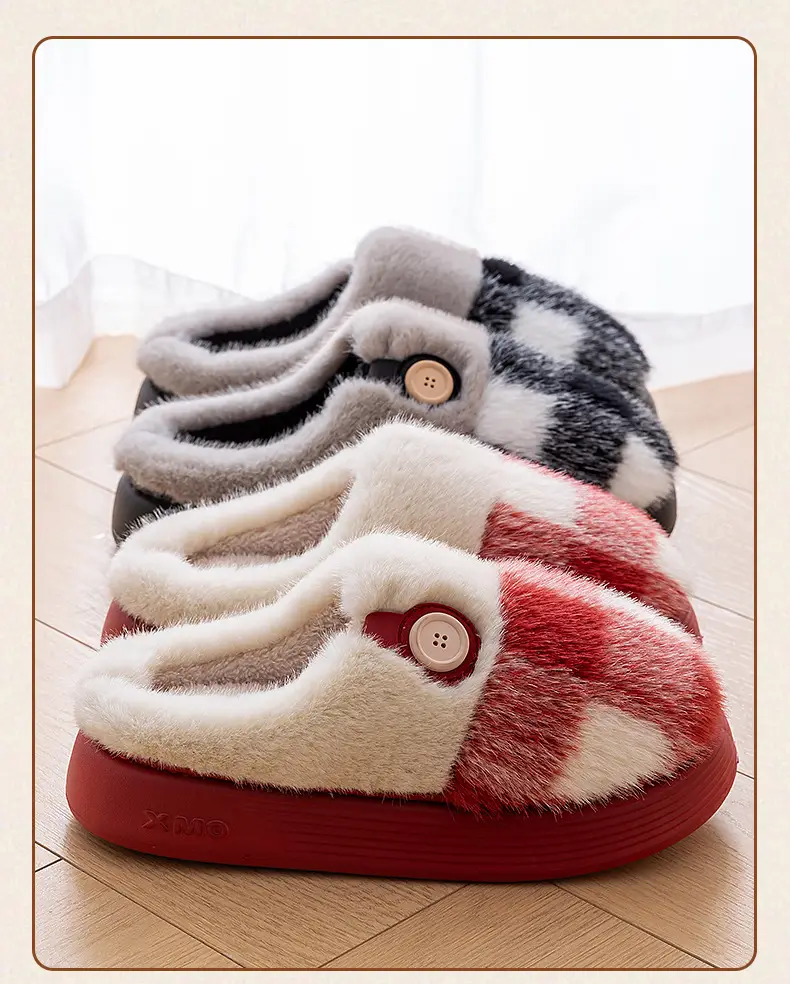 Men's Fleece Lined Indoor Slippers Autumn Winter 2025 — feature 12