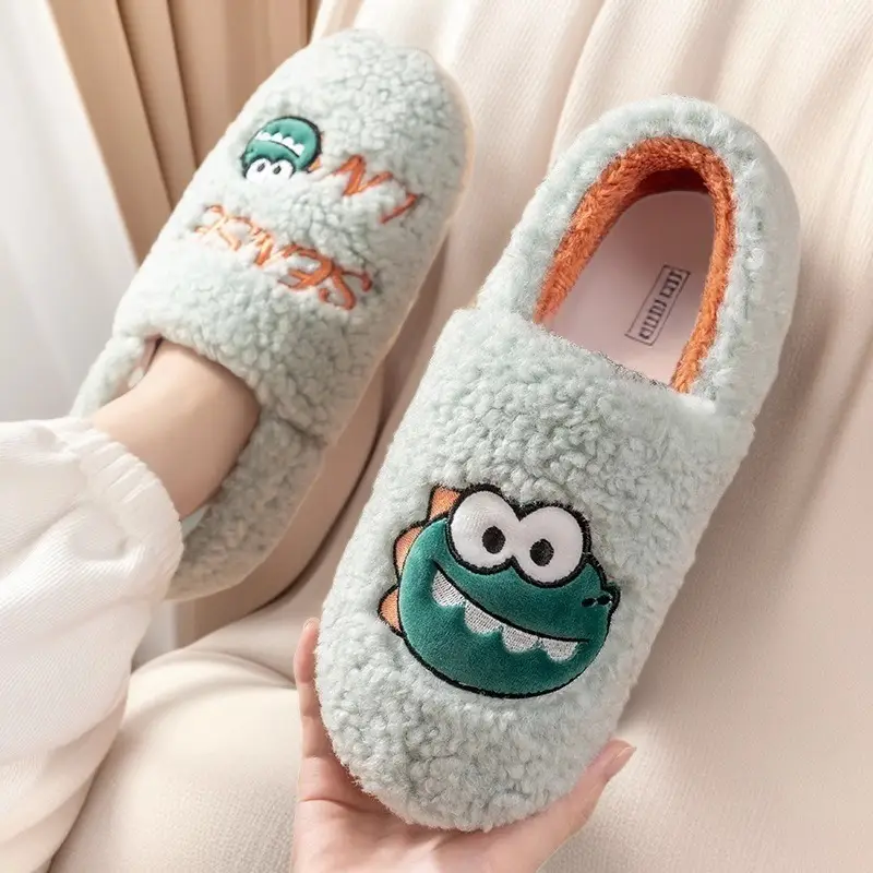 Cute Plush Slippers for Women Winter Warm - Image 6