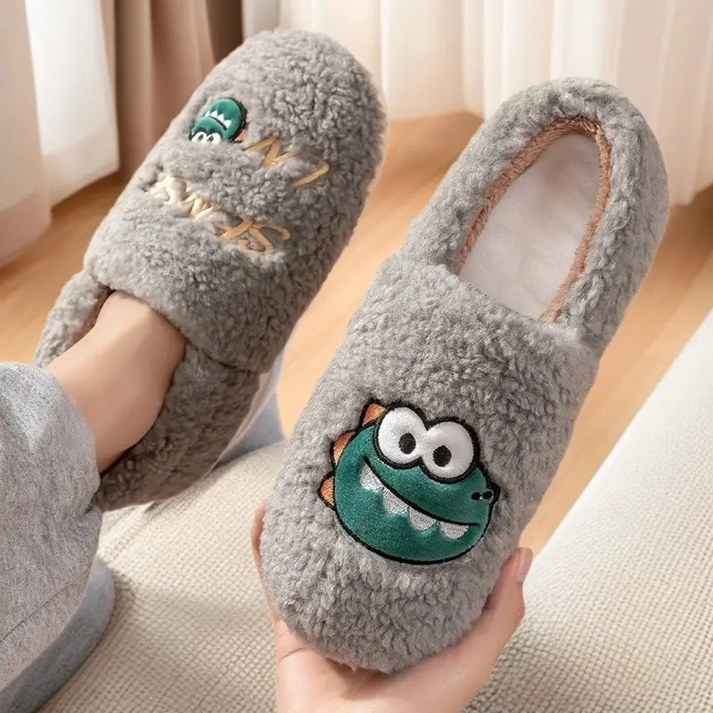 Cute Plush Slippers for Women Winter Warm - Image 7