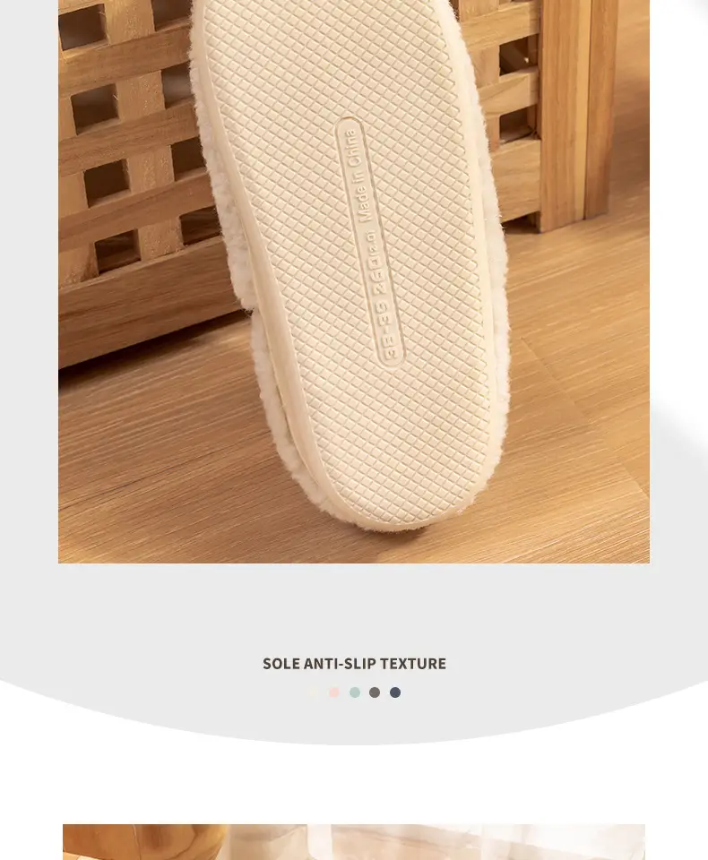 Cute Plush Slippers for Women Winter Warm — feature 13