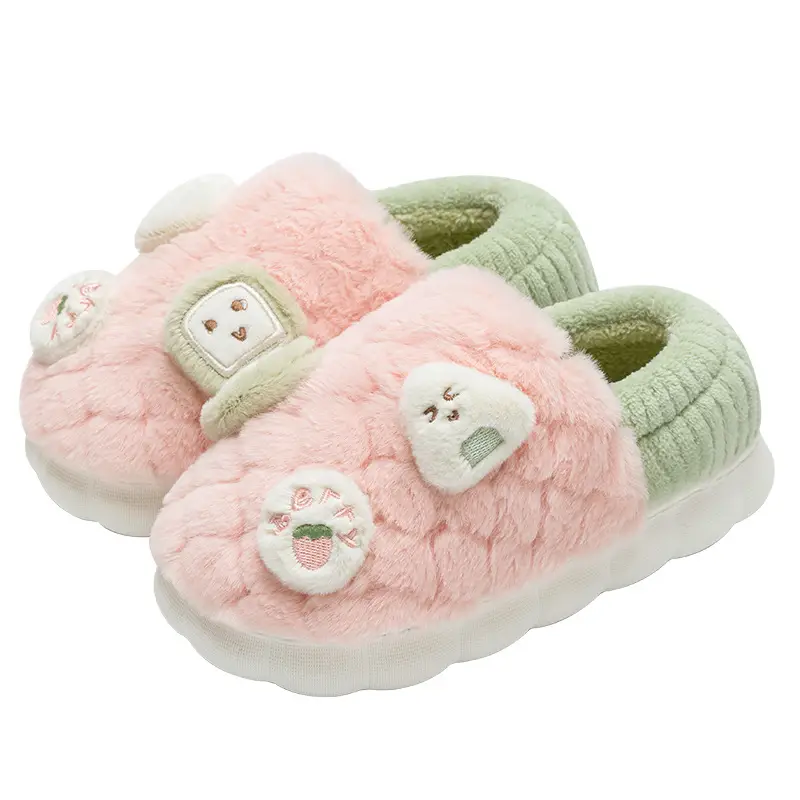 Women's Soft Plush Cotton Slippers Winter 2025