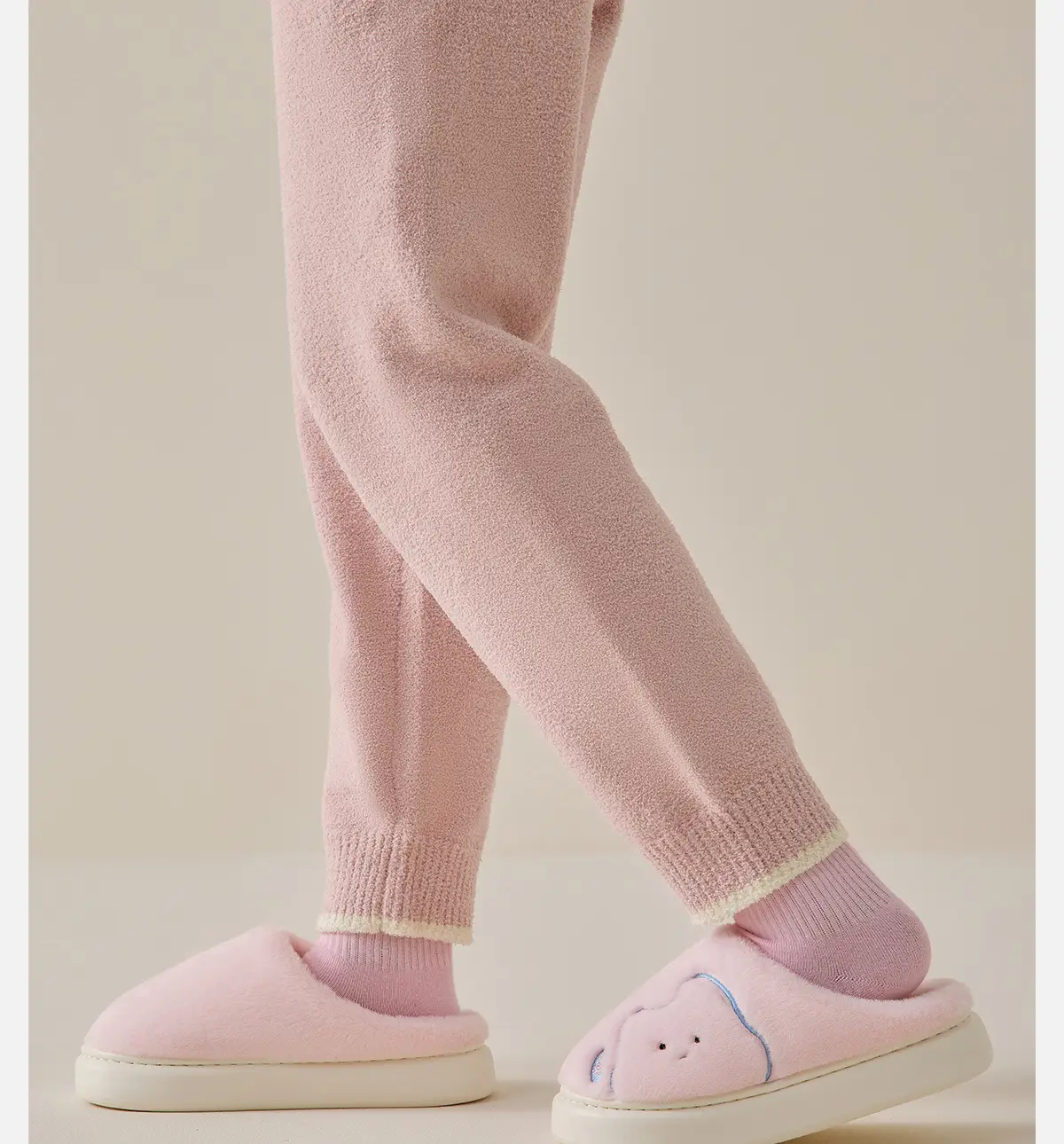 Women Winter Plush Cotton Slippers Warm Indoor Comfort — feature 17