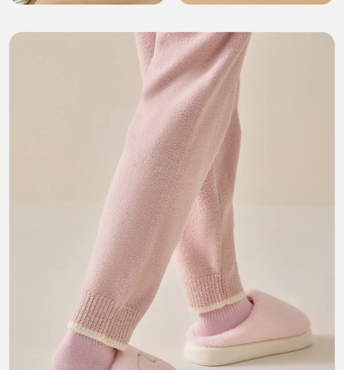 Women Winter Plush Cotton Slippers Warm Indoor Comfort — feature 19