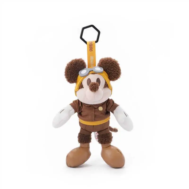 Authentic Disney Mickey Plush Doll Keychain Goofy Doll Pendant Donald Duck Judy Nick Backpack Accessory