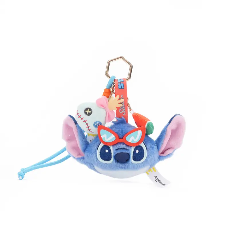 Authentic Disney Mickey Plush Doll Keychain Goofy Doll Pendant Donald Duck Judy Nick Backpack Accessory — feature 25