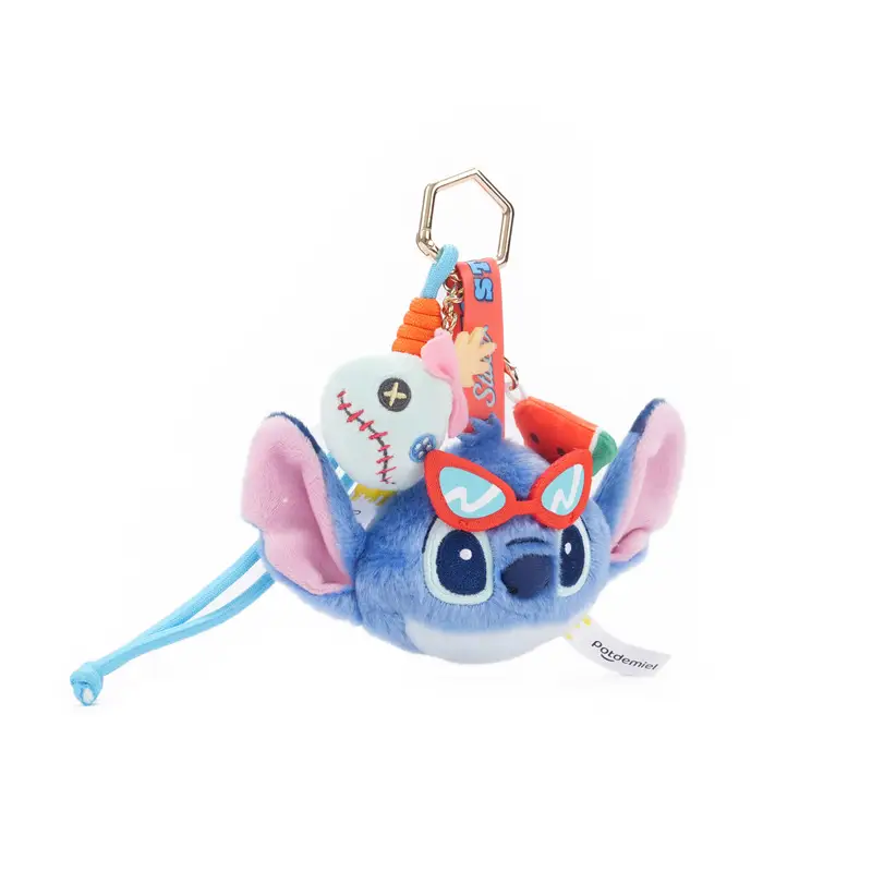 Authentic Disney Mickey Plush Doll Keychain Goofy Doll Pendant Donald Duck Judy Nick Backpack Accessory — feature 28
