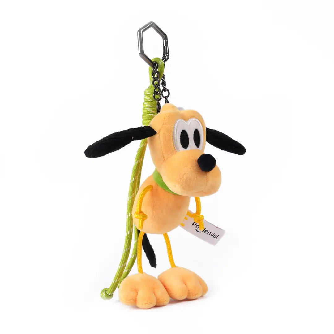 Authentic Disney Mickey Plush Doll Keychain Goofy Doll Pendant Donald Duck Judy Nick Backpack Accessory — feature 48