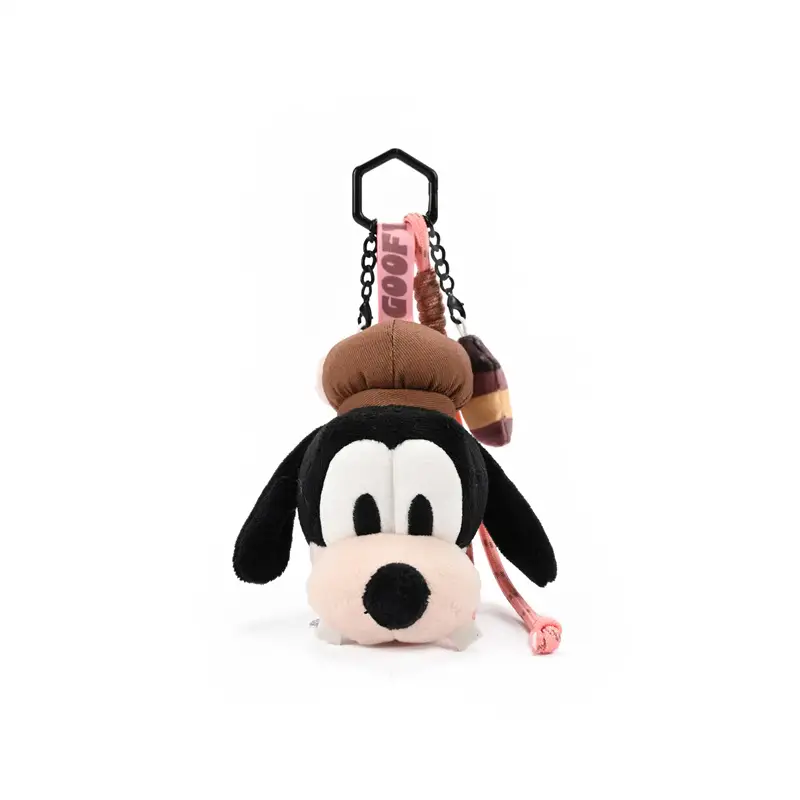 Authentic Disney Mickey Plush Doll Keychain Goofy Doll Pendant Donald Duck Judy Nick Backpack Accessory — feature 6