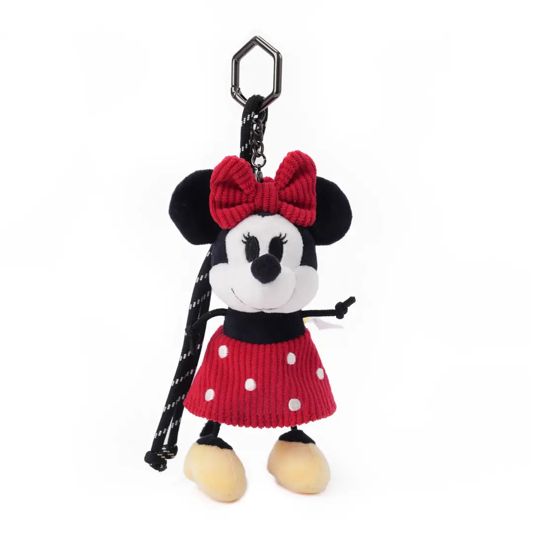 Authentic Disney Mickey Plush Doll Keychain Goofy Doll Pendant Donald Duck Judy Nick Backpack Accessory