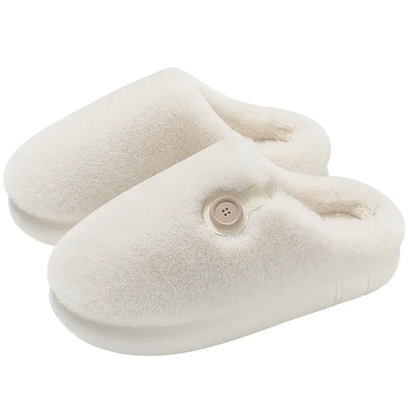 Women Winter Plush Cotton Slippers Warm Indoor - Image 10