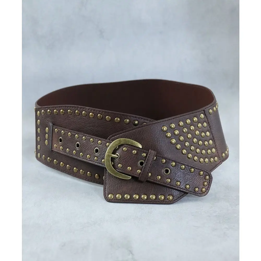 European American Cross-Border Leather Waist Chain Belt for Women - Image 4