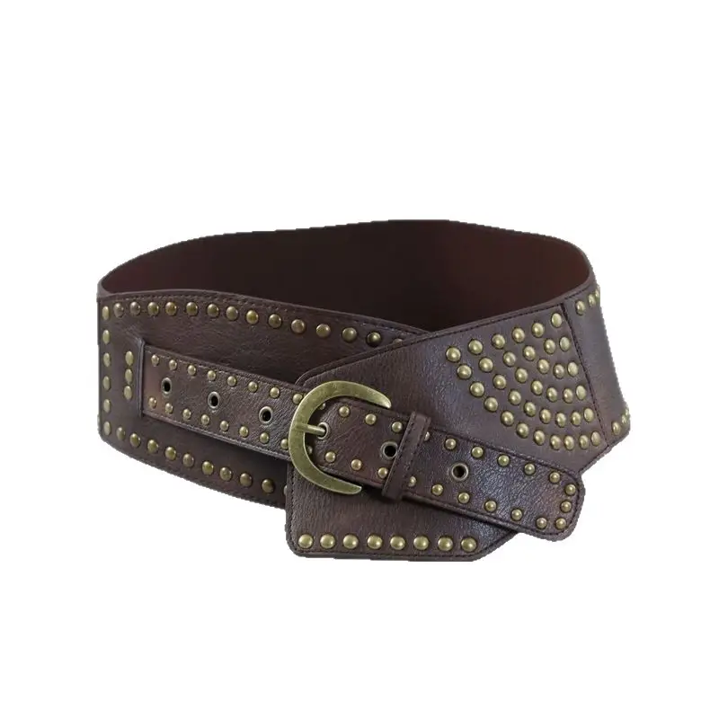 European American Cross-Border Leather Waist Chain Belt for Women - Image 7
