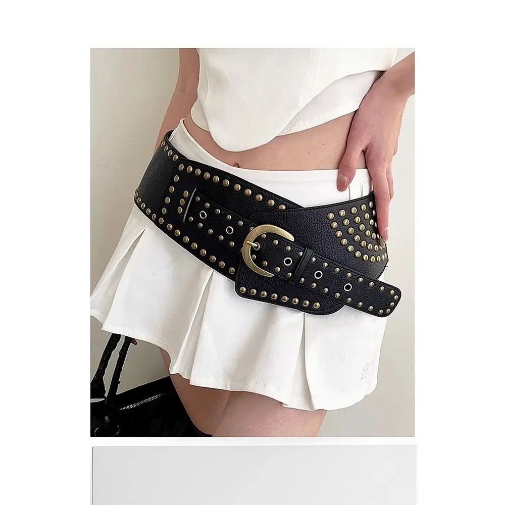 European American Cross-Border Leather Waist Chain Belt for Women — feature 10