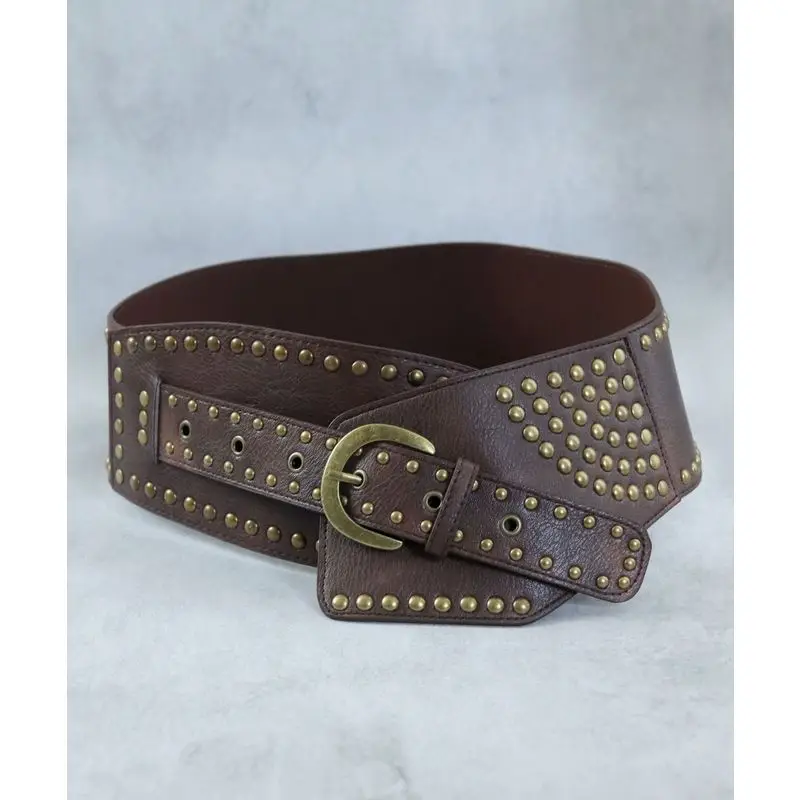 European American Cross-Border Leather Waist Chain Belt for Women — feature 9