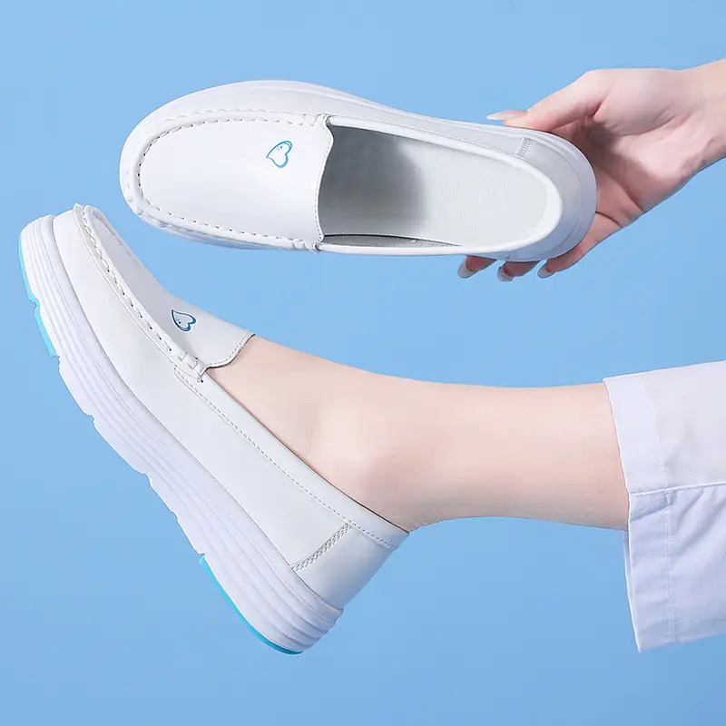 Ready-Made Nurse Shoes for Women, Soft Soles, Breathable and Not Tiring for Feet, Hospital Work Shoes, Women's Shoes, Cross-Border Foreign Trade Wholesale, Dropshipping