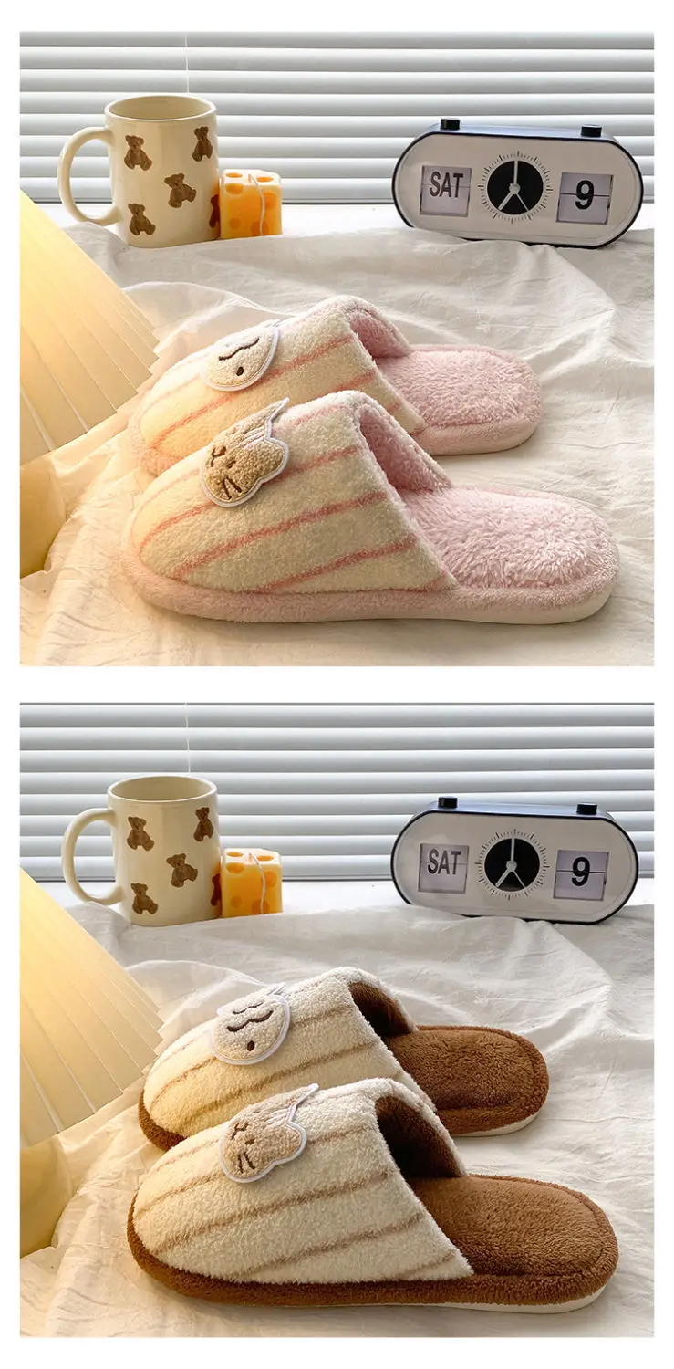 Cute Embroidered Cat Fish Head Flats for Women — feature 15